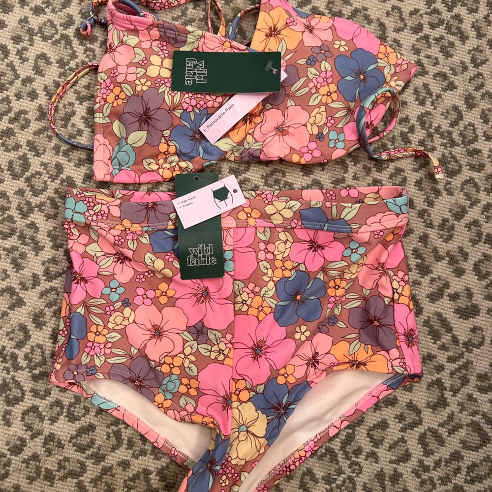 Wild Fable for Target Two Piece Swim Suit